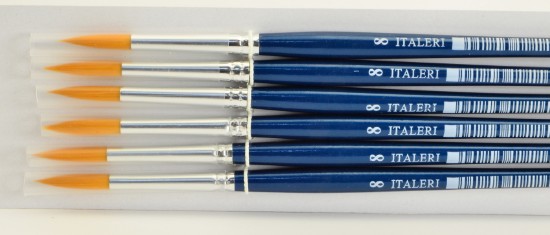 Immagine di PENNELLO SINTETICO TONDO 8 Pz.6