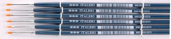Immagine di PENNELLO SINTETICO PIATTO 000 Pz.6