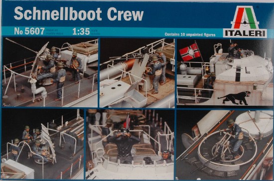 Immagine di EQUIPAGGIO SCHNELLBOOT KIT 1:35