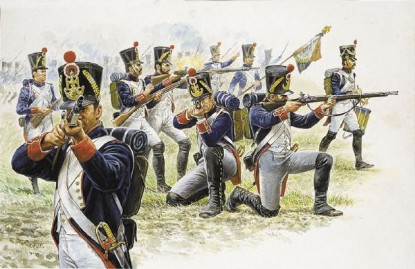 Immagine di LES BLEUS FRENCH INFANTRY KIT 1:72