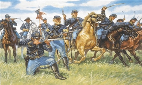 Immagine di UNION CAVALRY THE BLUE JACKETS KIT 1:72