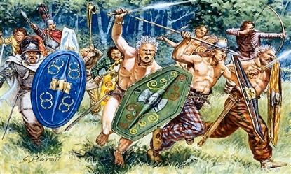 Immagine di GAUL WARRIORS SOLDATINI KIT 1:72