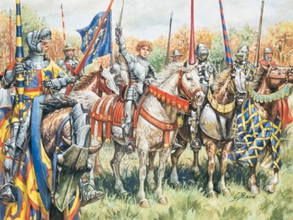 Picture of 100 YEARS WAR FRENCH WARRIORS 1:72