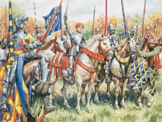 Immagine di 100 YEARS WAR FRENCH WARRIORS 1:72