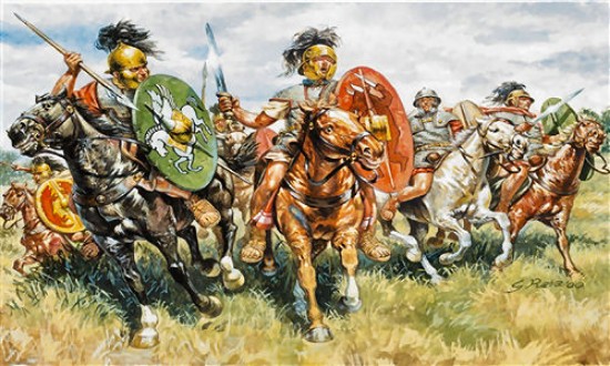 Immagine di ROMAN CAVALRY SOLDATINI KIT 1:72