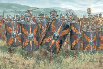 Immagine di CESAR'S WARS ROMAN INFANTRY KIT 1:72