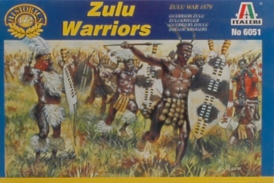 Immagine di ZULU WAR ZULU WARRIORS KIT 1:72