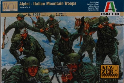 Immagine di ITALIAN MOUNTAIN TROOPS "ALPINI"  KIT 1:72
