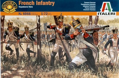 Immagine di FRENCH INFANTRY NAPOLEONIC WARS KIT 1:72