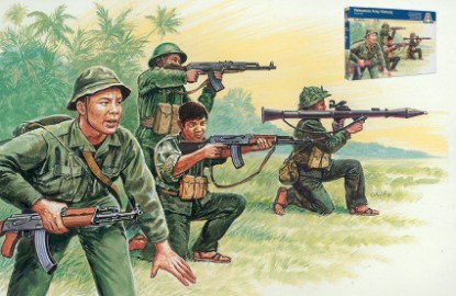 Immagine di VIETNAMESE ARMY/VIETCONG KIT 1:72