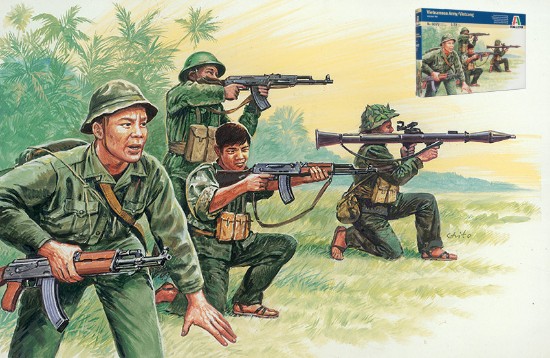 Immagine di VIETNAMESE ARMY/VIETCONG KIT 1:72