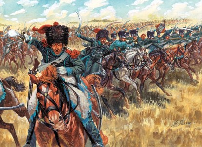 Immagine di NAPOLEONIC WARS CAVALLERIA LEGGERA KIT 1:72