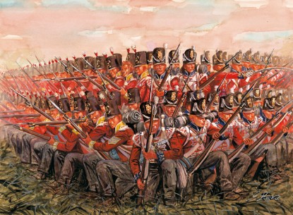 Immagine di BRITISH INFANTRY 1815 NAPOLEON S WARS KIT 1:72