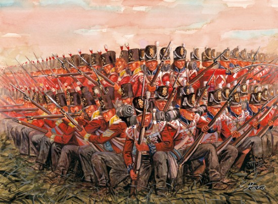Immagine di BRITISH INFANTRY 1815 NAPOLEON S WARS KIT 1:72