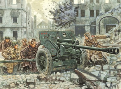 Immagine di RUSSIAN ZIS 3 AT GUN WITH SERV.1:72