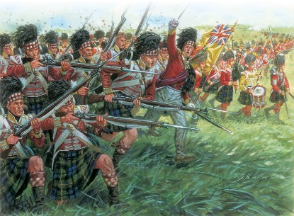Immagine di NAPOLEONIC WARS SCOTS INFANTRY KIT 1:72
