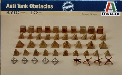 Immagine di OSTACOLI ANTICARRO KIT 1:72