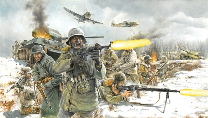 Immagine di GERMAN INFANTRY (WINTER UNIFORM) KIT 1:72