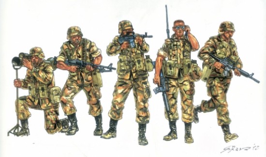 Immagine di U.S. INFANTRY 90s KIT 1:72
