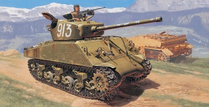 Immagine di M 4 A 2 76 mm SHERMAN KIT 1:35