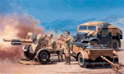 Immagine di MORRIS QUAD 25 PDR GUN KIT 1:72