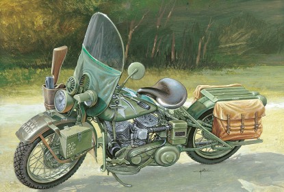 Immagine di US ARMY WW II MOTORCYCLE KIT 1:9