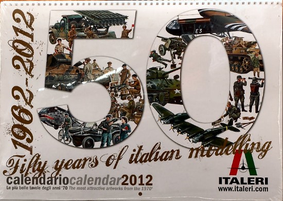 Immagine di CALENDARIO 2012 ANNIVERSARIO ITALERI