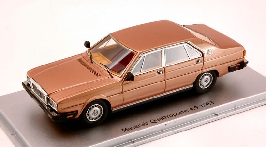 Immagine di MASERATI QUATTROPORTE 4.9 1983 ORO LONGCHAMP 1:43