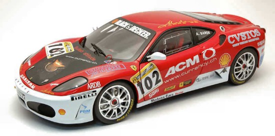 Immagine di FERRARI F 430 CHALLENGE N.102 EUROPE CHAMPION 2006 ANGE BARDE 1:18