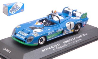 Immagine di MATRA MS 670 B N.7 WINNER LM 1974 H.PESCAROLO-G.LARROUSSE 1:43