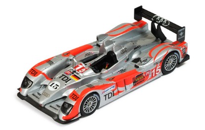 Immagine di AUDI R10 TDI N.15 LMP1 LE MANS 2010 ALBERS-BAKKERUD-JARVIS 1:43