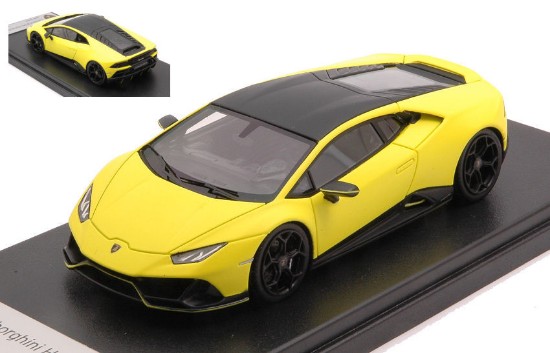 Immagine di LAMBORGHINI HURACAN EVO FLUO CAPSULE CLARUS YELLOW 1:43
