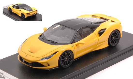 Immagine di FERRARI F8 TRIBUTO MODENA YELLOW W/BLACK ROOF 1:43
