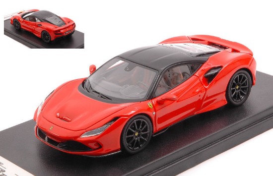 Immagine di FERRARI F8 TRIBUTO DINO RED W/BLACK ROOF 1:43