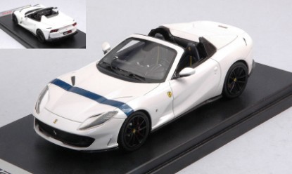 Immagine di FERRARI 812 GTS BIANCO ITALIA BLUE LIVERY 1:43