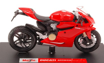 Immagine di DUCATI 1199 PANIGALE 2012 RED 1:18