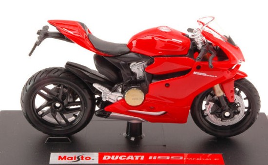 Immagine di DUCATI 1199 PANIGALE 2012 RED 1:18