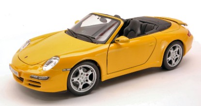 Immagine di PORSCHE 911 CARRERA S CABRIO YELLOW 1:18