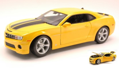 Immagine di CHEVROLET CAMARO SS RS 2010 YELLOW/BLACK 1:18