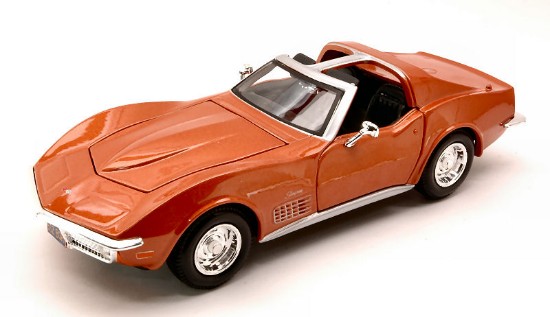 Immagine di CORVETTE 1970 BRONZE METALLIC 1:24