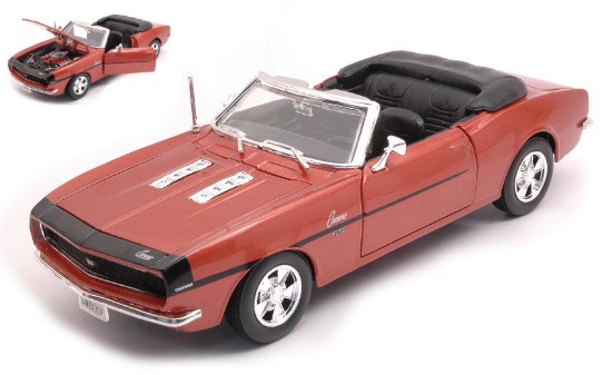 Immagine di CHEVROLET CAMARO SS 396 CONVERTIBLE 1968 BRONZE MET.1:24