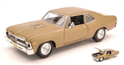 Immagine di CHEVROLET NOVA SS COUPE  1970 GOLD 1:24