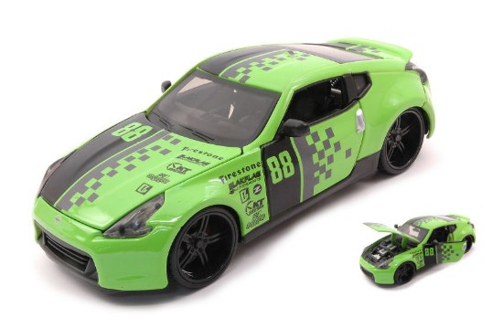 Immagine di NISSAN 370Z 2009 N.88 GREEN/BLACK 1:24