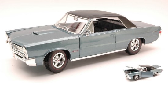 Immagine di PONTIAC GTO (HURST EDITION) 1965 METALLIC UCLA BLUE  1:18