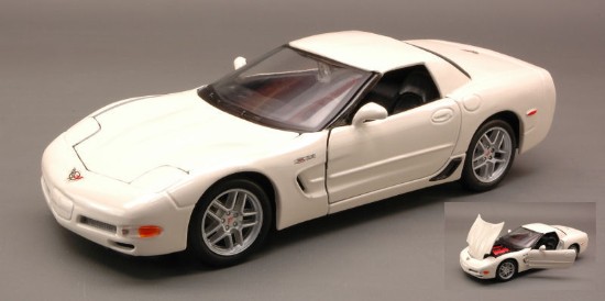 Immagine di CHEVROLET CORVETTE Z06 WHITE 1:25