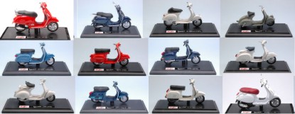 Immagine di VESPA MODELLI ASS. Pz.12 1:18