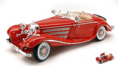 Immagine di MERCEDES 500 K TYPE 1936 RED 1:18