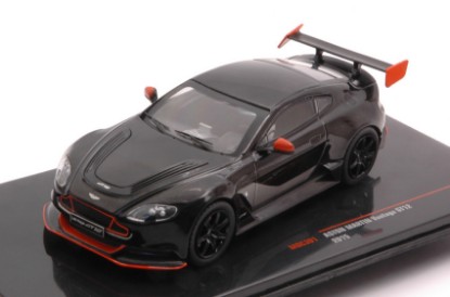 Immagine di ASTON MARTIN VANTAGE GT 12 2015 BLACK-ORANGE 1:43