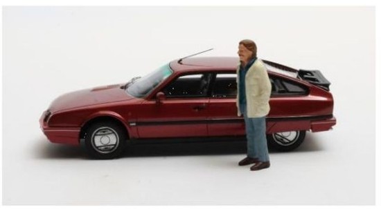 Immagine di CITROEN CX GTI TURBO II + FIG.TATORT-HORST SCHIMANSKI TV SERIES 1:43

