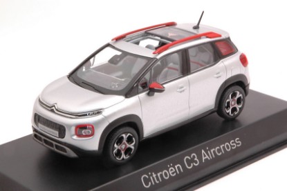 Immagine di CITROEN C3 AIRCROSS 2017 COSMIC SILVER & ORANGE DECO 1:43
